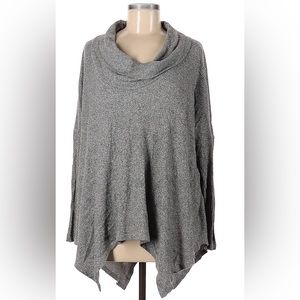 Express One Eleven Grey Pullover Sweater